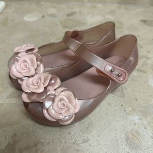 Mini Melissa ultra girl pale pink size 11